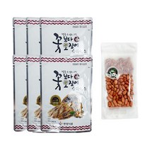 한양 꽃보다오징어슬라이스 30g 6개 + 열매따옴 볶음땅콩 70g 1개, 꽃보다오징어슬라이스30g6개+볶음땅콩70g1개