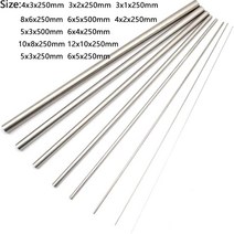 각관 튜브 파이프 아연 스테인레스 플라스틱 실버 라운드 304 스틸 모세관 od 3 4, 4x3x250mm 5pc