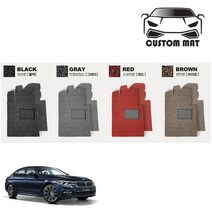 BMW 5시리즈 코일매트 카매트 풀확장 전차종 커스텀제작, BMW5시리즈 (F10 LCI 14~16년)1열+2열확장형 그레이, 그레이