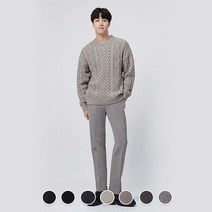 [지오다노] 111915 브러시드 테이퍼드 히든밴딩 슬랙스