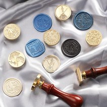 [천삼백케이] [레트로 라운지] 이니셜 클래식 씰 스탬프 (7종), 4. S