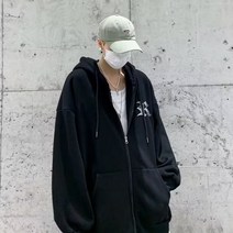 봄 데일리룩 헤비 가디건 후드남WY9-P85