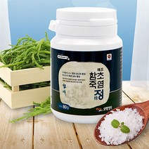 밀그린 오행생식 해조 함초 죽염정 80g * 3 개, 80g x 3개입, 1세트