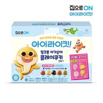 핑크퐁 아기상어 클레이 쿠키 만들기 250g x 4개, 단품