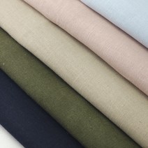 라미 뱀부 린넨원단 대폭 라오스5종, 카키