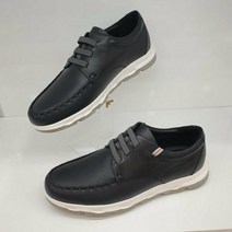 [에스콰이아] 남성 천연가죽 발이편안하고 볼넓은 초경량 밴딩형 스니커즈 PFAFHD012NY