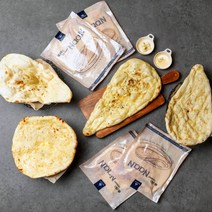 [인도난set] 화덕에 구워 더 맛있는 베나레스 탄두리 난 세트 골라담기, 130g, 1세트, 플레인2+버터2+마늘2개