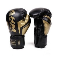 튼튼한 복싱글러브 복싱장갑 권투장갑 격투장갑 백글러브 권투 장갑 밝은 가라테 무에타이 글러브 자유 경기 산다 훈련 성인 장비 남성 여성용, black+10 oz