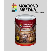 엠비스테인 목재용 냄새안나는페인트 친환경페인트 우드스테인 500ml, 검정