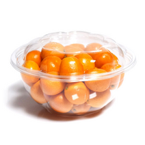 [더착한팩] 호박꽃 빙수 샐러드 과일 용기 32온스 [뚜껑포함] 50개, 빙수용기 호박꽃 32온스 50개