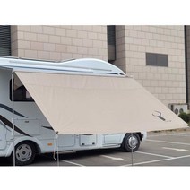 카라반어닝텐트 카라반 타프 차양 그늘막 사이드 천막, 3.5mx2m 카키 3.5mx2m 카키, 3.5mx2m 카키