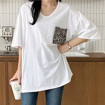 새로본 봄.여름1017레오주머니 빅사이즈롱티 루즈핏박스 여77~110까지 미시