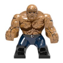 레고 호환 나노 테크닉 밀리터리 블럭 브릭 8.5CM Gladiatus 헐크 빅 사이즈 토르 라그나로크 3 모델 빌딩, 31 The Thing