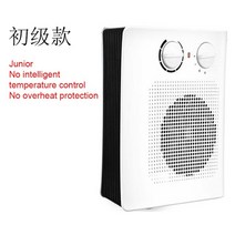 가정용 전기 온풍기 소형 히팅 서큘레이터 캠핑용 회사 사무실 테이블 위 책상 밑 화장실 미니 원룸 데트크히터 팬 데스크탑 홈 오피스 핸디 빠른 절전 히터 겨울 PTC 27, 주니어 모델