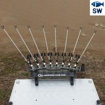 SW피싱 확장판겸 접지좌대 휴대용 민물 접지 좌대 연안 중층 내림 발판