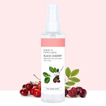 더허브샵 섬유 향수 탈취제 퍼퓸 미니 100ml 블랙체리, 단품