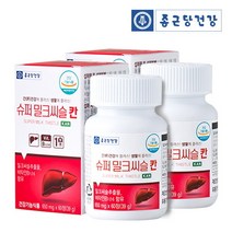 종근당건강 슈퍼 밀크씨슬 칸 60정 2병 (4개월분), 선택완료, 단품없음