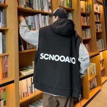 남성 후드 조끼 민소매 후드집업 티셔츠 오버핏 베스트 빅사이즈 맨투맨 운동복 데일리