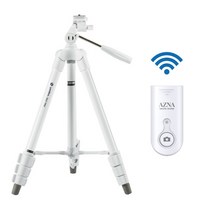 아즈나 소니 미러리스 삼각대, 02. DIGI -3400 (화이트) + 충전식 블루투스 리모컨 (화이트)