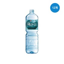 농심 백두산 백산수 2L 12개