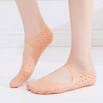 뒷꿈치 실리콘 LW 보호 굳은살 덧신 갈라짐방지 풋케어 각질개선 보온 발바닥 보습, E실리콘덧신 흰색소형