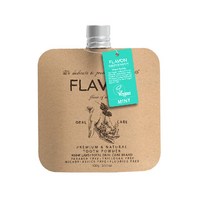 플라본 프리미엄 비건 가루치약 대용량 리필형 (민트 차콜), 리필형 민트 100g, 1개