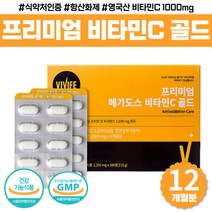 활력 항산화 제 가족 패밀리 효도 비타민 c 씨 시 2통 영국산 필수 영양소 c군 원료 영양제 하루권장량 올인원 고용량 고함량 프리미엄 비타민C 1000 mg 골드 6개월분 대용량 추천
