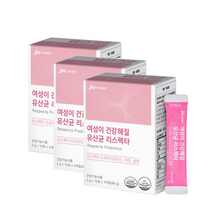 중외제약 여성이 건강해 질유산균 리스펙타 분말스틱 (30포X3박스) 락토페린 아연 셀렌, 60g, 3개