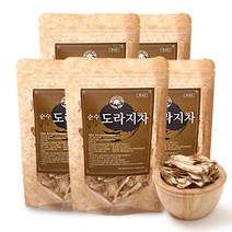 티랑 국내산 순수 도라지차(볶음), 50g, 5개