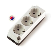 노출 3구 콘센트 전기콘센트 국내생산 안전 멀티탭 노출콘센트 전기공사 배선기구