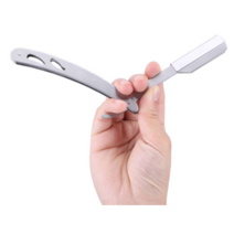 WOOJOO 바버샵 클래식면도기 일자면도기 이발소전문가용 블랙, 단품, 1개