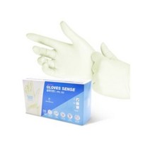 글러브센스 라텍스 장갑, 중(M), 80개입, 1개