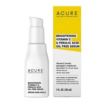 Acure - Serum 아큐어 브라이트닝 비타민 C 페룰산 오일 세럼 1온스 30밀리리터