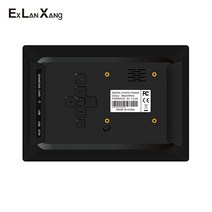 전자액자 디지털액자 스마트액자고화질 사진 멀티미디어 플레이어 MP3 알람 시계 선물 디지털 프레임 크, 02 WHITE_03 영국 플러그