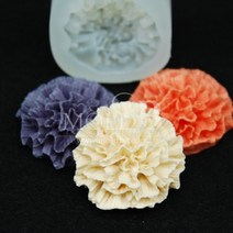 몰드비 카네이션 대 1구 실리콘 수제 몰드