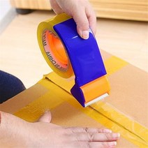 과자봉지 비닐 PVC필름 접착기 실링기 가정용 업소용 밀봉기 플라스틱 씰링 패커 테이프 디스펜서 포장 롤러 테이프 커터 씰링 테이프 홀더 수동 포장기, 60mm