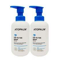[트윈스몰] 1+1 샴푸겸용 바스 아토팜 탑투토 워시 300ml