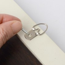 튼튼 고정 프레임 링 액자고리 6p 벽고리 걸이 벽걸이, 1개