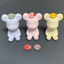 호두마루샵 모자베어브릭석고방향제 돌웨딩답례품 단체선물 개업집들이선물 석고방향제/오퓨저, 차량용_랜덤(섞어서)