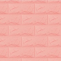 대명 접착식 폼블럭 2.2m 인테리어 벽지 시트지, 핑크, 1개