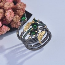 황 금 두꺼비 금전운 돈 들어오는 개업 선물 삼족 2022 천연 석류 레드 크리스탈 사용자 정의 반지 도 블랙 골드 반지 웨딩 파티 여행 보석 여성을위한, 7, 초록