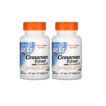 (2통묶음) 닥터스베스트 신눌린 시뉼린 함유 계피 추출물 125mg 60정 프로시아니딘
