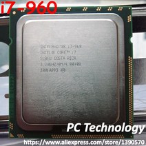 리퍼 CPU 오리지널 인텔 코어 i7 960 프로세서 i7-960 CPU 8M 캐시 3.20GHz 4 LGA1366