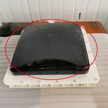 독일기술 12V/24V 양방향 고출력 환기팬 대통전순이비코 캠핑카 환풍기, 상단 덮개