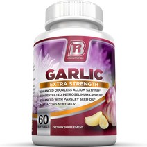 BRI Nutrition Garlic 브리 뉴트리션 마늘 60소프트젤, 1개