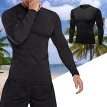 LD-978 남성 긴팔 래쉬가드 블랙 (업체별도, 블랙/2XL