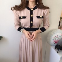 이브닝 다이닝 원피스 수입 하객룩 겨울 셋업 명품스타일