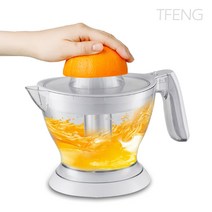 TFENG 자동 전기 착즙기 대용량 과일 착즙기, 화이트
