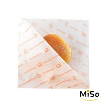 L자형 양포코팅지 오렌지 양포코팅지 햄버거포장지 햄버거봉투 샌드위치봉투 샌드위치포장지 L자형봉투 4000장