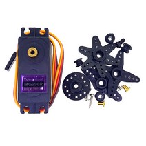 아두이노 360도 회전 기어 서보 모터 Gear Digital Servo MG996R 360, 360도 서보모터